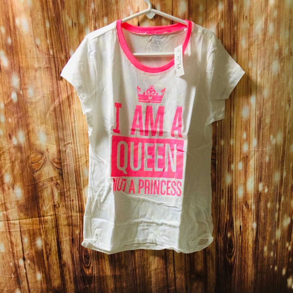 The Children's Place White & Pink Tee